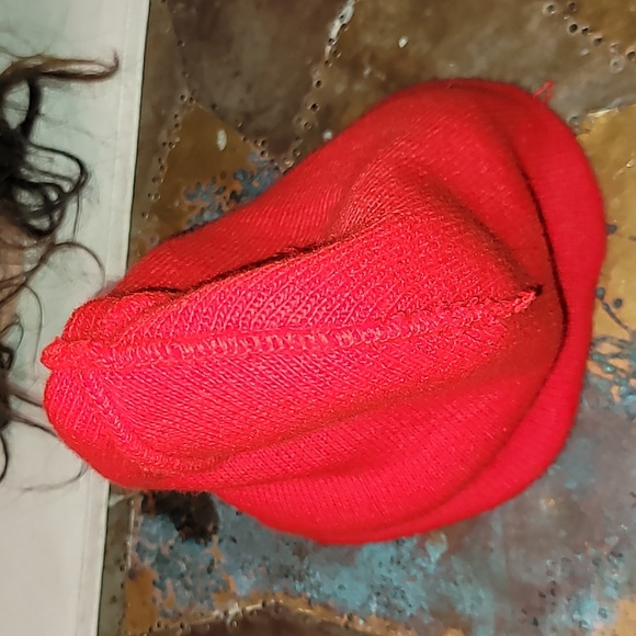 Marine Core. Semper Fi. "Always faithful". Beanie. Like-new. Championship Red. - Picture 6 of 9